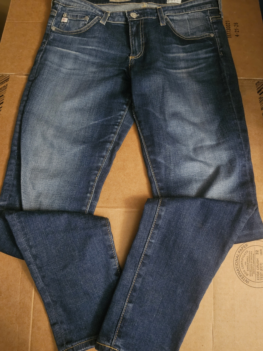 AG Adriano Goldschmied The Legging Ankle Super Skinny Jeans Women's Size 28R